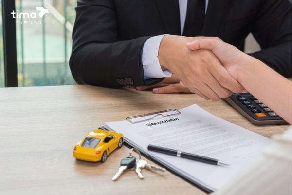 Quy trình cầm cavet xe ô tô Ba Đình, Hà Nội tại Tima